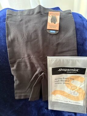 Shapermint High-Waisted Shaper Shorts in Black